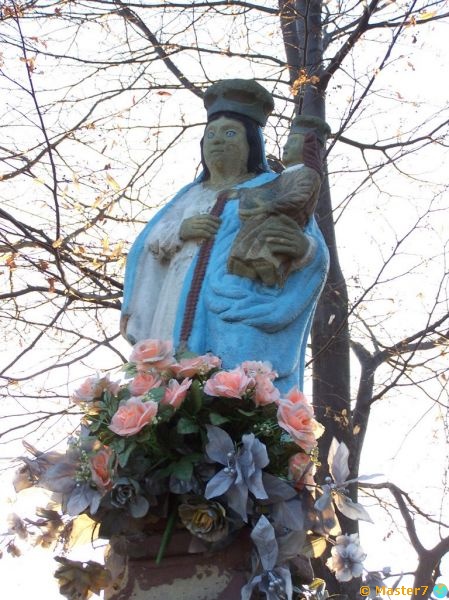 Kapliczka - Bieńkowice - Madonna Niebieskooka