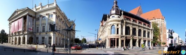 Opera Dolnośląska i Hotel Monopol