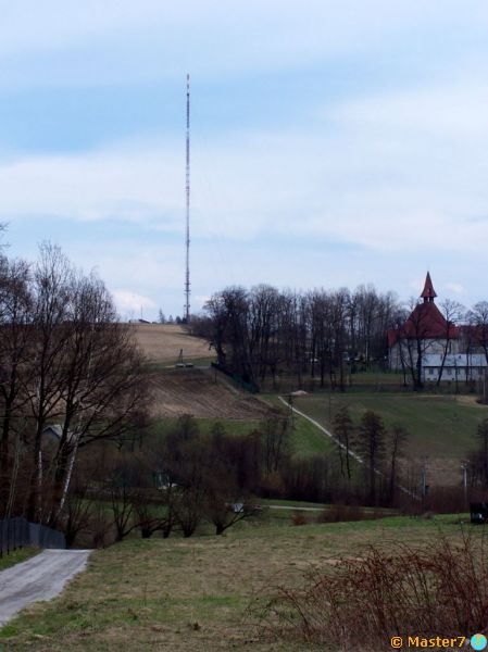Chorągwica od strony Pawlikowic